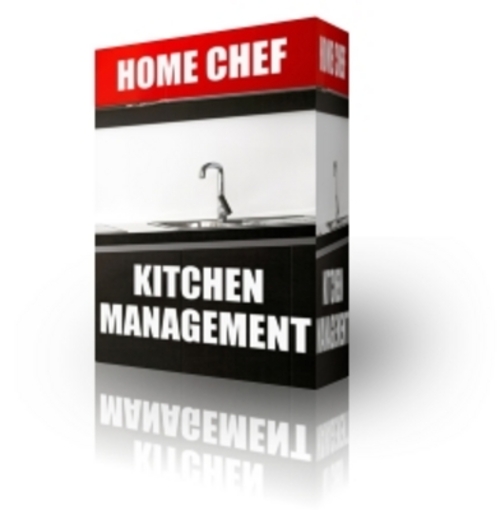 Product picture Home Chef Kitchen Management thechefcookbook