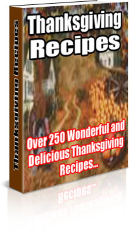 Product picture Thanksgiving Recipes (The Chef Cookbook)