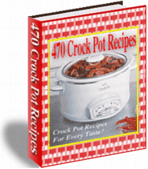 Product picture 470 crock pot recipes (The Chef Cookbook)