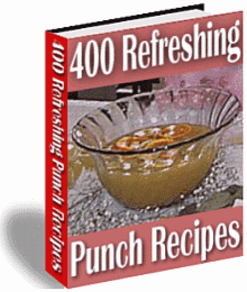 Product picture 400 Refreshing Punch Recipes (The Chef Cookbook)
