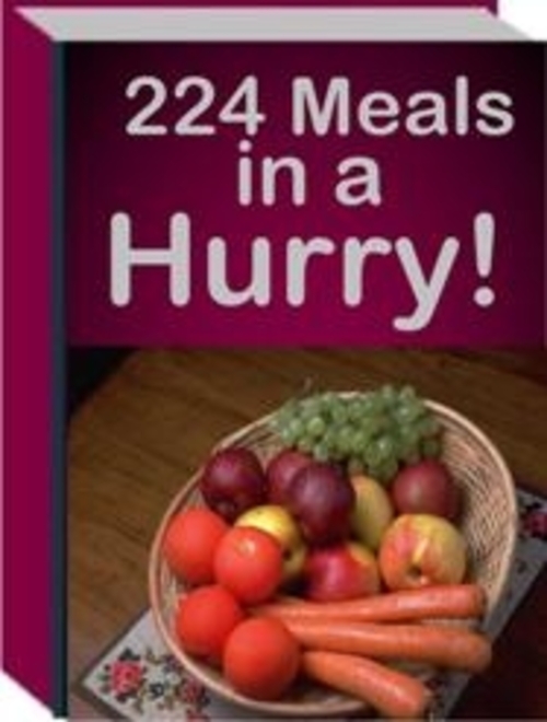 Product picture 224 Meals in a Hurry (The Chef Cookbook)