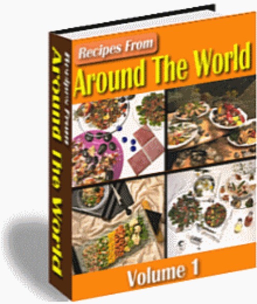 Product picture Recipes From Around The World (The Chef Cookbook)