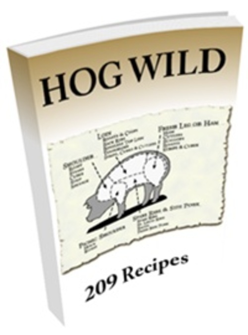 Product picture Hog Wild eCookbook (The Chef Cookbook)