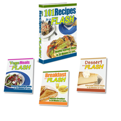 Product picture 101 Recipes in a Flash (The Chef Cookbook)