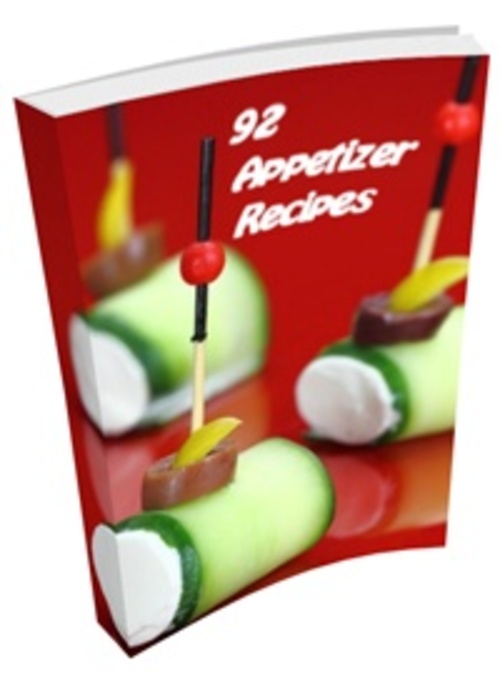 Product picture Appetizer Cookbook